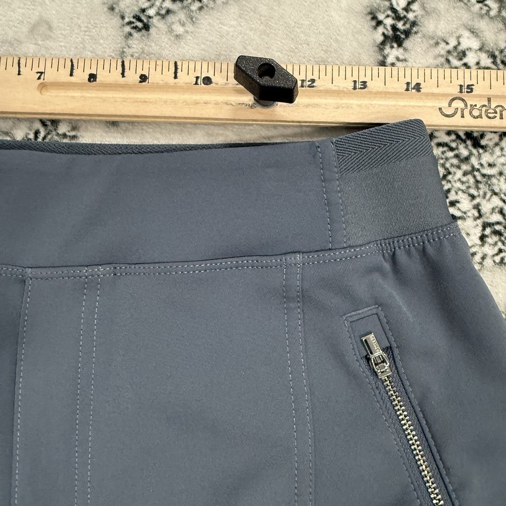 Athleta Endless High Rise Utility Cargo Pants Womens Size 8 Gray Pull On - Picture 9 of 15
